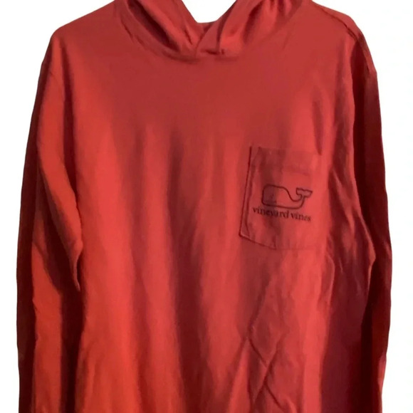 VINEYARD VINES EUC BOYS GIRLS HOODED HOODIE NAUTICAL SAILING TOP SHIRT SIZE S - Picture 1 of 5